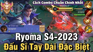 Ryoma S4-2023 Liên Quân Mobile | Cách Chơi, Lên Đồ, Phù Hiệu, Bảng Ngọc Cho Ryoma S4 2023 Đi Top