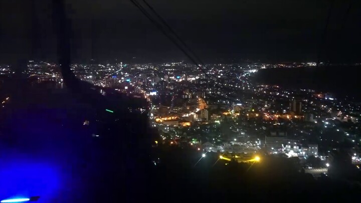 【Hakodate Ropeway】Not only can you check in, but you can also hear Conan's voice