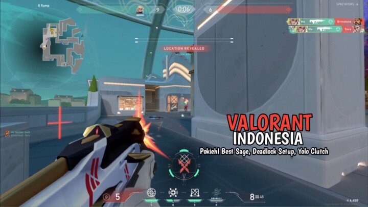 Pokiehl Best Sage, Deadlock Setup, Yolo Clutch | Valorant - INDONESIA