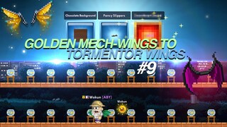 GOLDEN MECH-WINGS TO TORMENTOR WINGS #9 | Pixel Worlds