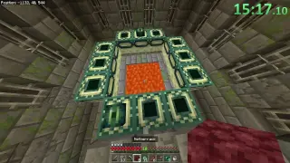 Minecraft Bedrock Speedrun in 16:21 - Random Seed Glitchless