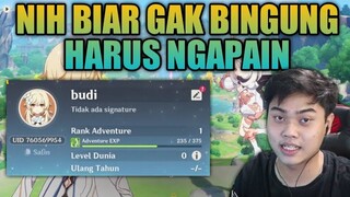 TIPS BUAT NEW PLAYER YANG BARU BANGET DOWNLOAD GENSHIN  - GENSHIN IMPACT INDONESIA