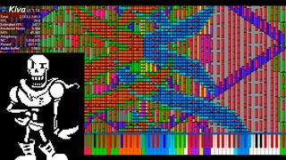 [Black MIDI] Undertale-Malaikat kecil ~Papyrus~ 1,4 juta notasi musik!