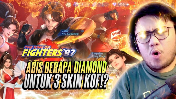 21000 Diamond (TOPUP SENDIRI) Demi Skin KOF x MLBB! - Mobile Legends