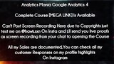 Analytics Mania Google Analytics 4 course download