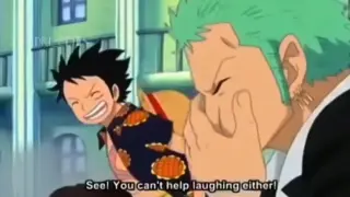 Luffy and Zoro laughing at Pica's voice 🤣🤣 // One Piece