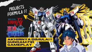 Gundam Supreme Battle|Projects Formula .. ?? Gundam F-91 Gameplay