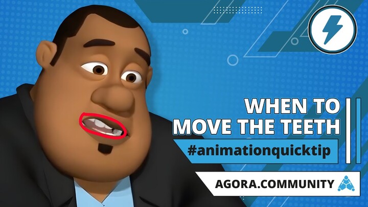 ⚡ How To Animate Teeth | Animation Quicktip