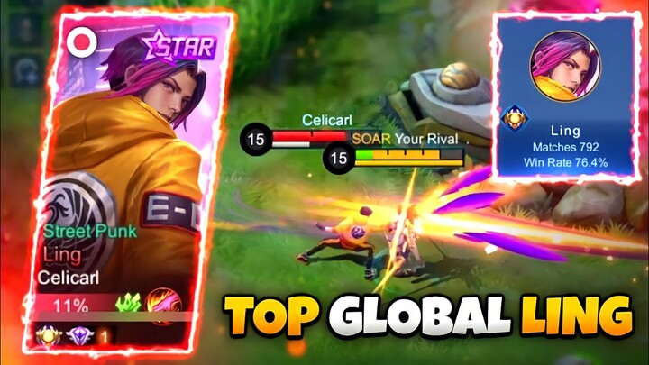 Akira Vs Top Global Pro Ling x Former Top PH Supreme Fanny! -MLBB