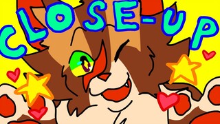 CLOSE-UP | Animation Meme [ TW: eyestrain, bright/flashing colors ]