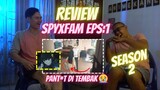 REVIEW SpyxFamily Episode 01 Season 02 - Sebuah awalan cerita yang baik.