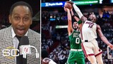 ESPN goes crazy Jimmy Butler outduels Jayson Tatum, Heat takes down Celtics 118-107 in series opener