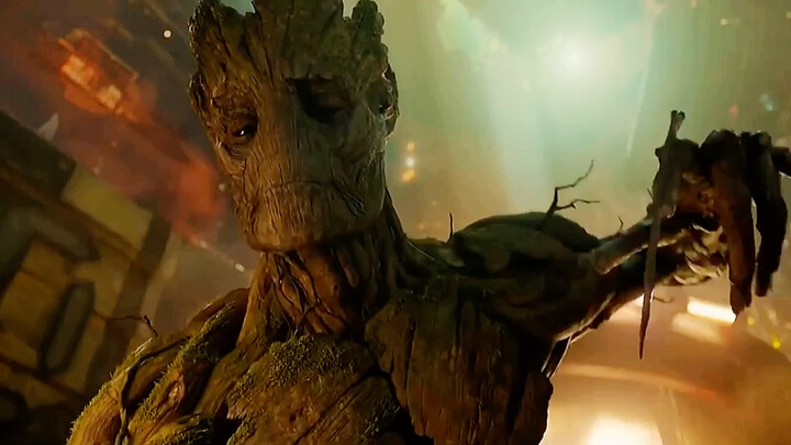 #Groot Kami adalah keluarga dan aku ingin melindungimu! #Marvel#Penjaga Galaksi