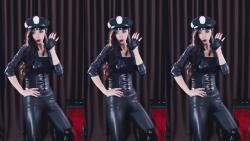 Douyin-Long Xin [leather jacket, leather pants, leather boots]