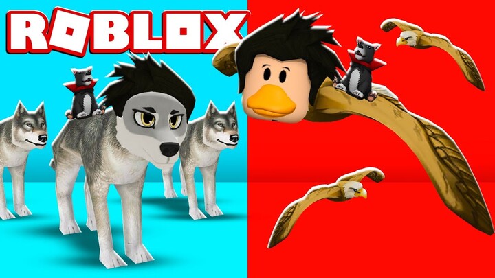 LOKIS ÁGUIA VS LOKIS LOBO | Roblox - Would You Rather