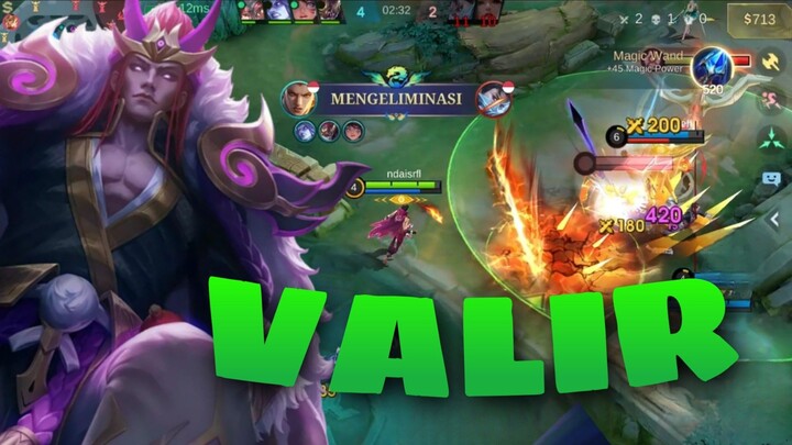 SUPPORT TERBAIK MAGE VALIR😱 TIM AUTO WINN!!☠️