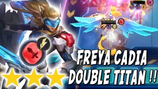 FREYA DI BUFF ! HYPER FREYA CADIA DOUBLE TITAN GILA BGT COY ! SAPU BERSIH SEMUA MAYAT MYSTIC BUREAU!