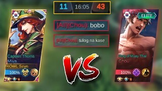 SEYN vs TOP GLOBAL CHOU TRASHTALKER!! (WHO WILL WIN?) MLBB