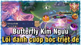 Butterfly mùa 22 liên quân mobile | Cách chơi lên đồ phù hiệu bảng ngọc cho butterfly mùa 22 đi rừng