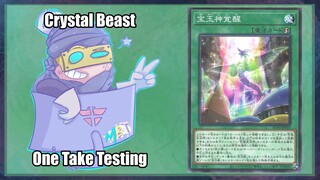 CRYSTAL BEAST - One Take Testing