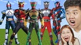 Minecraft, Nhưng bqThanh và Ốc Trở Thành Siêu Nhân KAMEN RIDER...