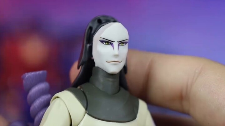 Bandai SHF Naruto Orochimaru - Pencari Kebenaran Abadi - Ulasan Unboxing [Berbagi model Wuuangwang]