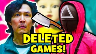 Squid Game DELETED GAMES & CHANGES You Never Got To See!