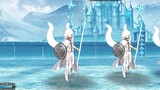 [FGO] Swimsuit Souji Okita's battle mod and Noble Phantasm animation, the final break is so beautifu