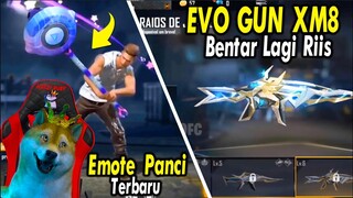 BOCORAN FF !! EMOTE PANCI TERGOKIL & EMOTE EVO GUN XM8 TERBARU BAGUS GAK YA ?! FREE FIRE UPDATE 2021