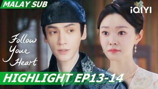 😢Jiang Xinbai cedera cuba menyelamatkan Yan Nanxing | Follow your heart 颜心记 EP13-14 | iQIYI Malaysia