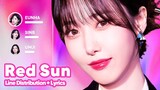 VIVIZ - Red Sun! / Queendom 2 (Line Distribution + Lyrics Karaoke) PATREON REQUESTED