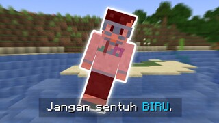 Minecraft, tapi Aku Gak Boleh Sentuh Warna BIRU...