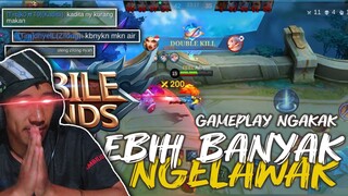 Gatot sampai Tertrigger parah di Match Ini ! - Gamemplay Masha Mobile Legends