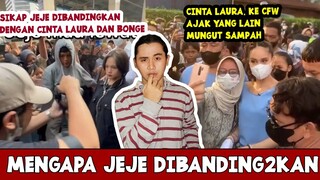 Sikap Jeje Slebew Dibanding2kan dengan Cinta Laura Hingga Bonge !!