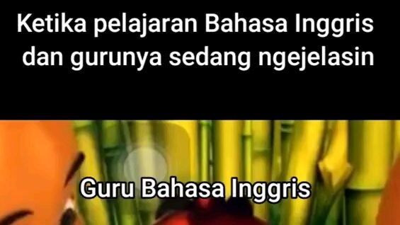 ketika gw belajar Inggris 🗿