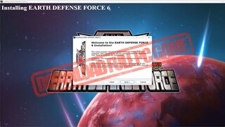 EARTH DEFENSE FORCE 6  DOWNLOAD FULL PC GAME