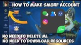 HOW TO MAKE SMURF / NEW ACCOUNT ON MOBILE LEGENDS | EASY WAYS ✓ (TAGALOG)