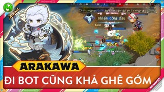 Onmyoji Arena | pick Arakawa đi bot, cũng mạnh lắm chứ bộ, nhiều Pentakill lắm vào mà xem