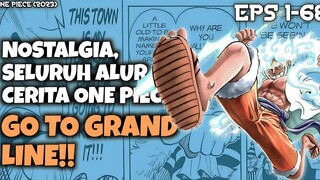 SELURUH ALUR CERITA DIA (LUFFY) SI MANUSIA KARET KOCAK - One Piece