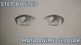 Cara Menggambar Mata Anime Agar Sejajar Dan Sama Besar