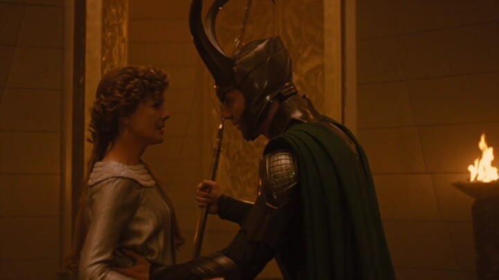 Ternyata tahta Loki dan tombak keabadian diberikan oleh ibunya, dan dia tidak menghayati kepercayaan
