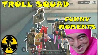 TROLL SQUAD | FUNNY MOMENTS | (Rules of Survival) [TAGALOG]