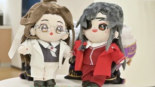 [Unboxing Boneka Modern Lembut dan Lucu Xie Lian Hua Cheng] Hadiah Magnetik Berkah dari Pejabat Surg