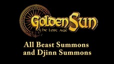 Golden Sun The Lost Age - All Summons