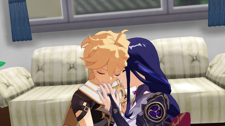 Aether tries to be romantic to Ei