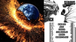 BUMI AKAN HANCUR SAAT 2 PUKULAN SERIUS BERTEMU - ONE PUNCH MAN 166