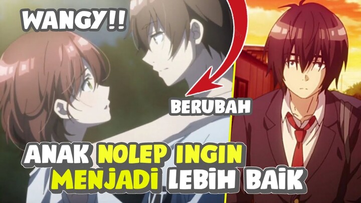 SERU!! KISAH ANAK NOLEP YANG BERJUANG MENJADI LEBIH BAIK! - REVIEW ANIME JAKU CHARA WA TOMOZAKI KUN