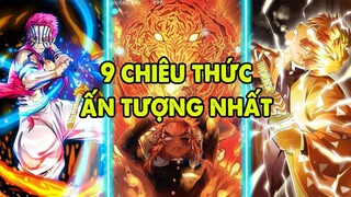 Luyện Ngục - Hỏa Lôi Thần, Top 9 Chiêu Thức Ấn Tượng Nhất Kimetsu no Yaiba