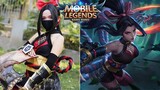 Os cosplays mais insanos femininos do mobile legends