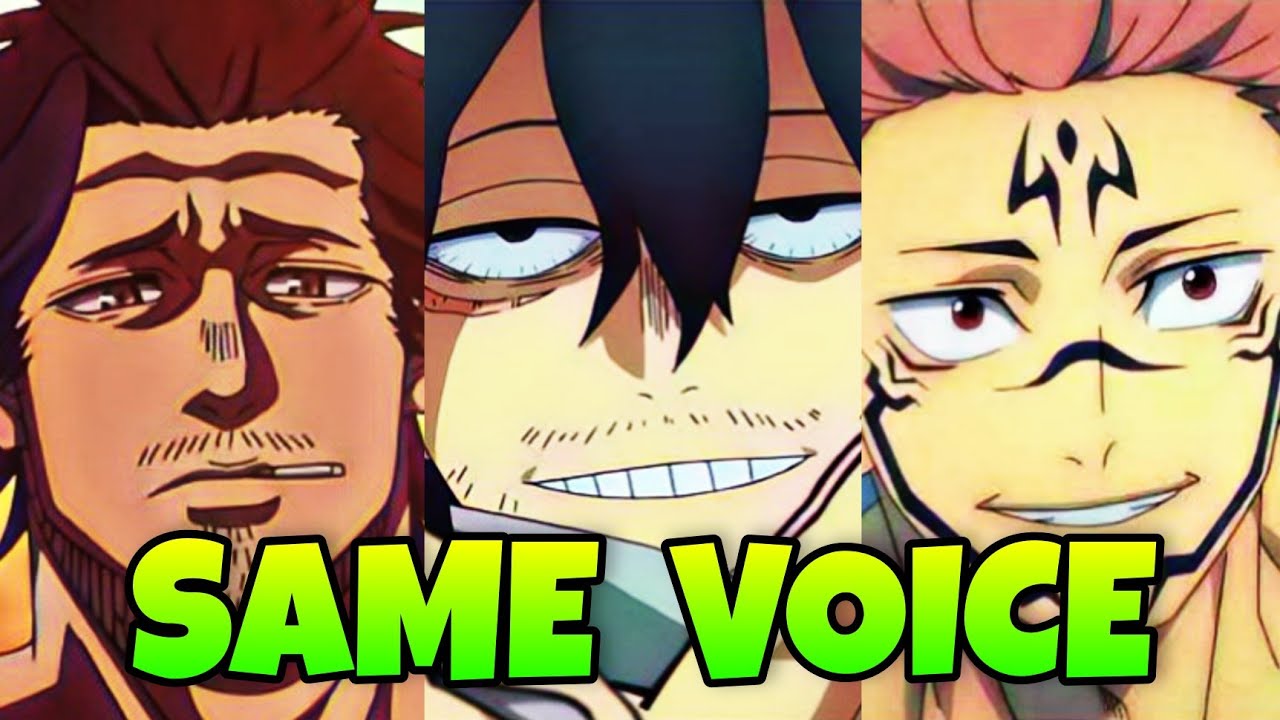 Same japanese voice actors 3 : r/Genshin_Impact